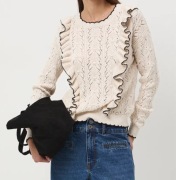 Sweter Medicine ażurowy 