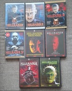 HELLRAISER KOLEKCJA 8 FILMÓW DVD