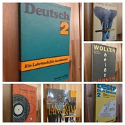Język niemiecki - zestaw materiałów do nauki 6szt.