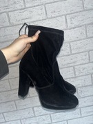 Botki na obcasie damskie 37