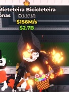 Mieteira Bicicleteira 156m/s Steal a Brainrot