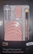 Zestaw do stemplowania, paznokcie żelowe 