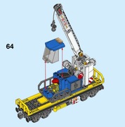 Lego City 60198 Wagon dźwig (nowe)