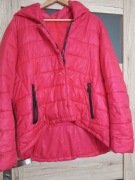 Kurtka damska  czerwona 2XL ( przejściowa; wiosna/jesień)