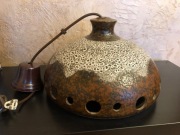 lampa wisząca ceramiczna vintage lata 70-te