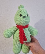 Grinch, Green Meanie na szydełku 