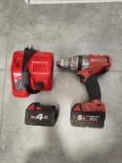 Wiertarko wkrętarka Milwaukee FPD2 + 2szt Aku i ładowarka
