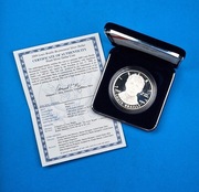 USA 1 dolar 2009 Louis Braille, mennicza, Ag 0,900