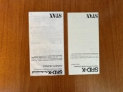 STAX - oryginalna instrukcja obsługi SRD-X i SRD-X Pro