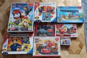 Puzzle 3-5 lat, kompletne w bardzo dobrym stanie