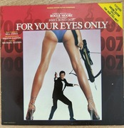 Winyl Soundtrack 007, For Your Eyes Only, wydanienie 1981- winyl
