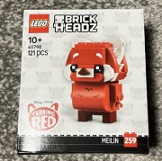 lego brickheadz 40798 - czerwona panda mei 