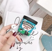 3D Etui Do AirPods Pro 1 2 3 Z Miękkiego Silikonu Etui Ochronne Ben&Jerrys