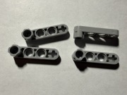 LEGO TECHNIC LIFTARM Z WYPUSTKĄ 1x4 J.SZARY 2825 2 szt.