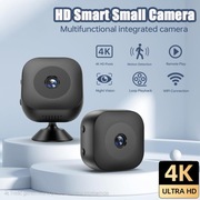 Mini kamera bezpieczeństwa 4K HD pełnokolorowy noktowizor WiFi bateria