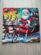 Świąteczna poszewka na poduszkę 40x40cm