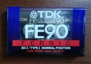 Kaseta magnetofonowa FE90 (Ferric) TDK