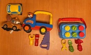 Zestaw Samochodów oraz narzędzi dla najmłodszych 