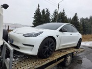 Kompletny przód do tesli 3  biała perła demontaż 