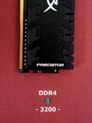 DDR4 8GB KingSton PRedaToR 3200 