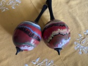 Grzechotki pięknie kolorowe