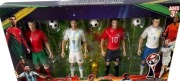 kolekcjonerski komplet figurek piłkarzy 