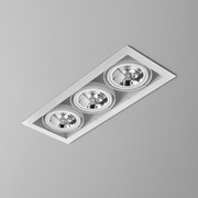 AQFORM SQUARES 11X3 WPUSZCZANY 30713-01 SREBRNY