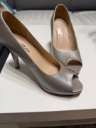 Nowe czółenka filipo 749 perła mimoza 7szary srebrny 