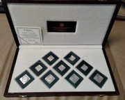 MONETY SREBRNE KLIPY polskich monet obiegowych - nakład 1000 sztuk