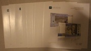 FOLDERY NBP DO BANKNOTU 19 zł 2019 100 lat lecie powstania PWPW 70 SZTUK