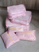 Zestaw 6szt dużych organizerów podróżnych 