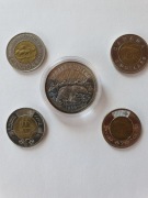 Kanada Arktyka - Niedźwiedź Polarny 1 $, 1980 r. Ag + 2 $ Misie Kolekcja