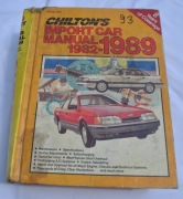 MOTOR IMPORTED CAR MANUAL 1982 - 1989 naprawa MAZDA SAAB VOLVO