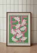 Plakat „Pierogi” A2 B2 grafika retro vintage