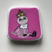 Mimbla, Mymble, muminki, moomin, magnes na lodówkę, malowany kamień