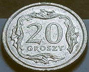 20 gr groszy 2000 r. 