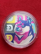 Moneta United Crypto States: Doge Coin 2022 1 oz srebro  Ag 0,999