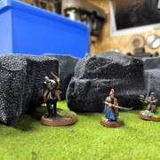 Skałki/głazy LOTR/BOLT/WH Makieta/Diorama ROZ: XXL