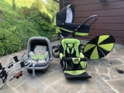 Wózek Emmaljunga 3w1