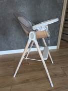 Lionelo krzesełko do karmienia Maya White 2w1 Drewniane