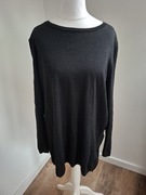 Sweter cos L wełna jedwab 