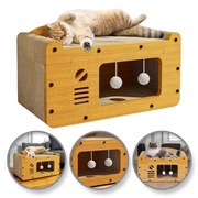 Domek Dla kota - budka, legowisko, drapak  