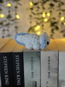 Zabawka pluszak handmade axolotl aksolotl