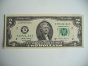 2 DOLARY USA  2017 A  UNC  NEW YORK