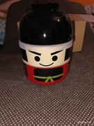 Japoński bento box KOKESHI Samurai - nieużywany - kawaii, kokeshi 640 ml