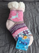 Ciepłe Zimowe Skarpetki Dziecięce antypoślizgowe 28-31