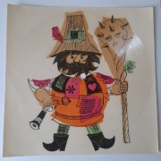 Pocztówka flexi disc Teatr Polski w Warszawie – Rumcajs KAW R-27/a 1975