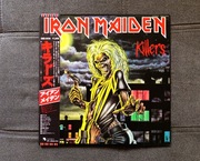 Iron Maiden Killers winyl 1press 1981 Japan Obi