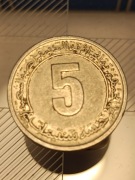 Algieria 5 centymów 1974
