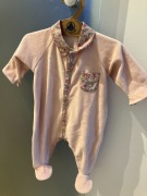 Śpiochy Petiti Bateau z kołnierzykiem r 1m newborn